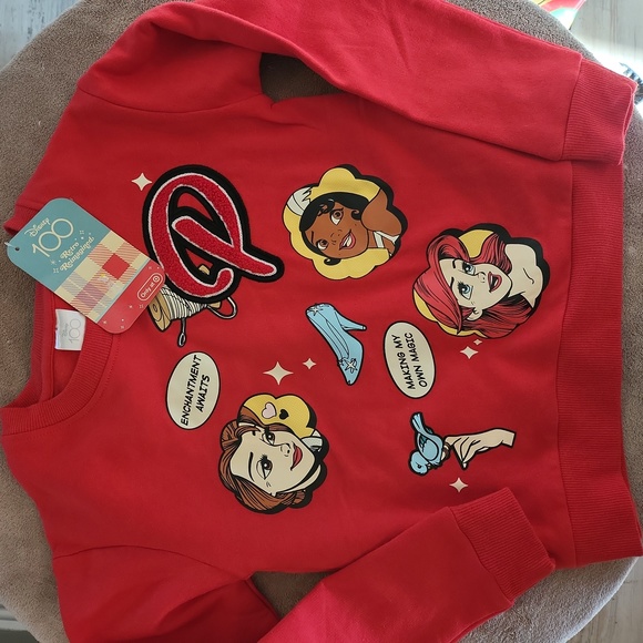 Disney Princess Girls Sweatshirt - Picture 3 of 7